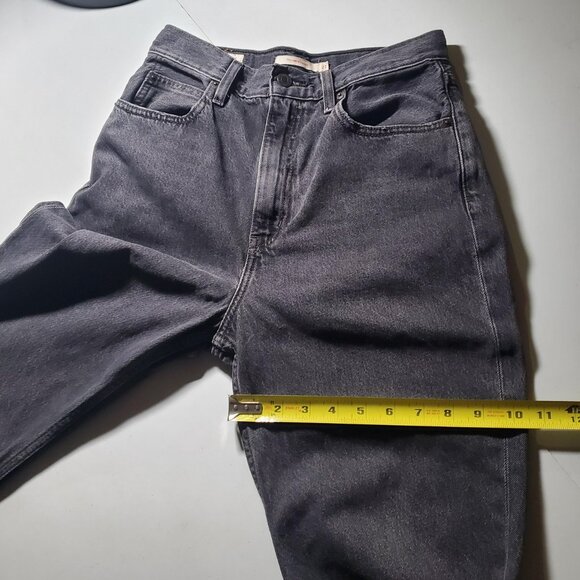 Levis Premium 70s High Flare in Washed Black Sz 27w Women's -shipping incl - Picture 11 of 16